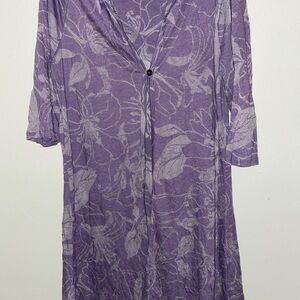 Chalet Lavender Floral Knit Top
